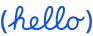 Hello